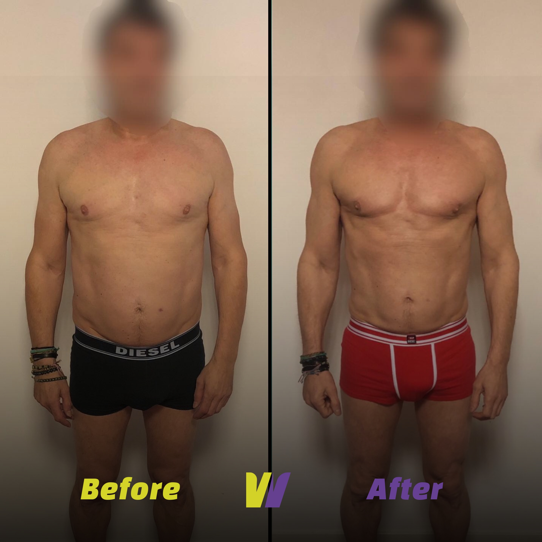 Personal Training transformatie — WE ARE Uden & Schijndel