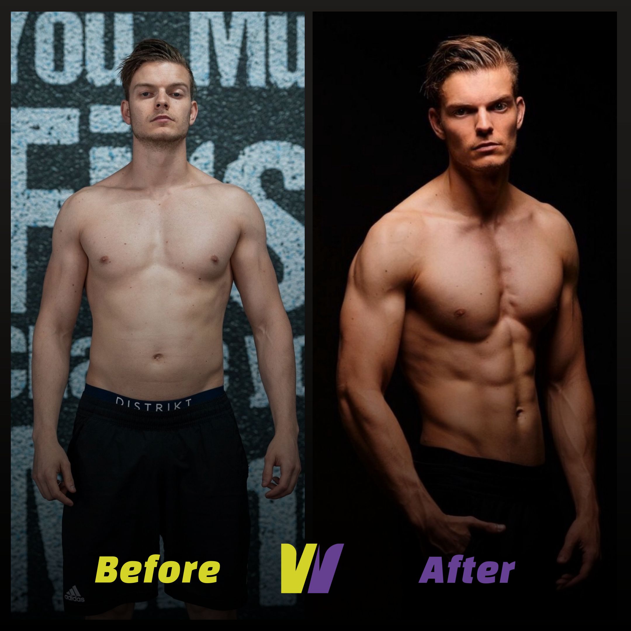 Transformatie na twaalf weken personal training, voorbeeld 16