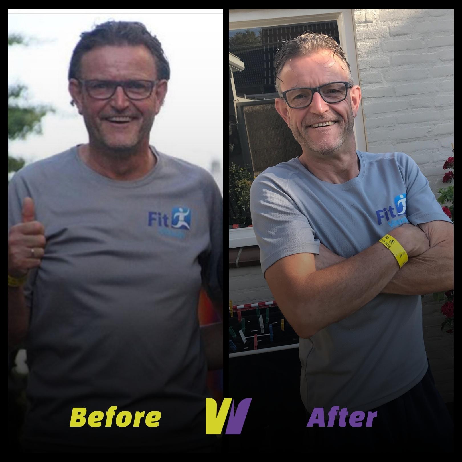 Transformatie na twaalf weken personal training, voorbeeld 18