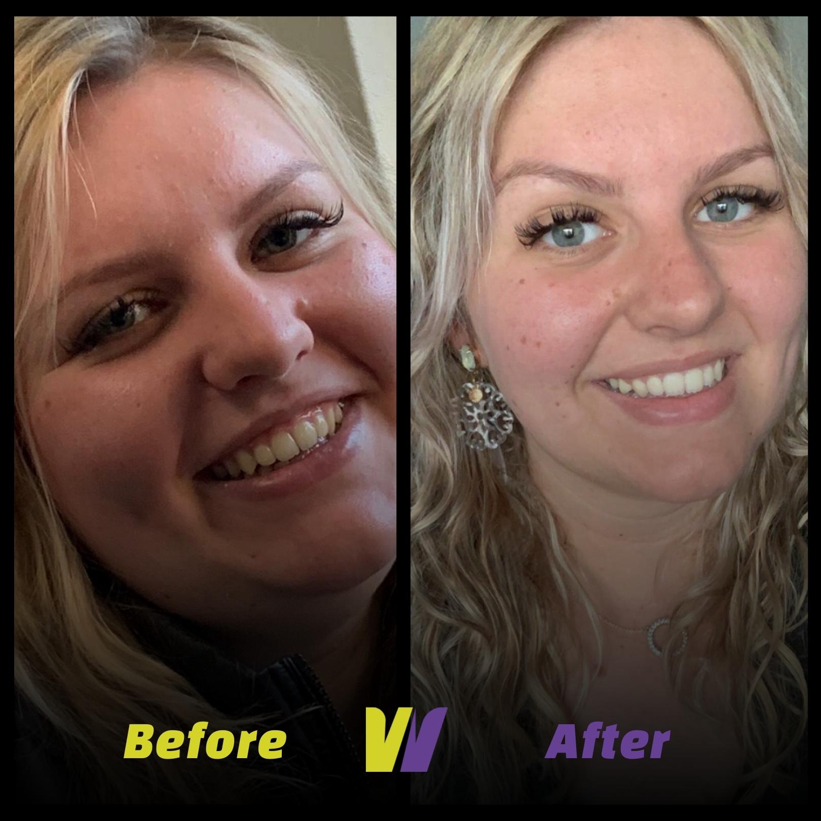 Transformatie na twaalf weken personal training, voorbeeld 23