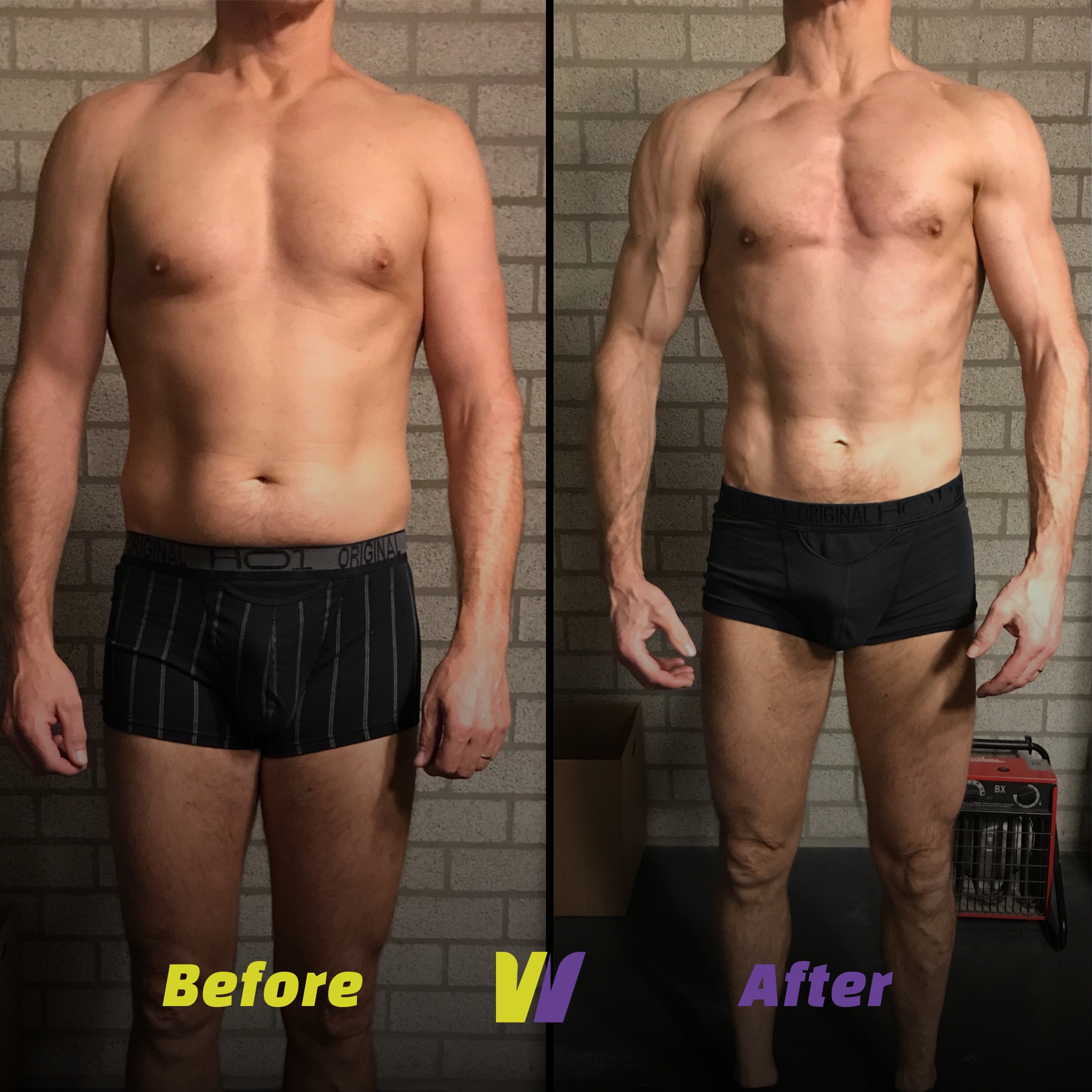 Personal Training transformatie — WE ARE Uden & Schijndel