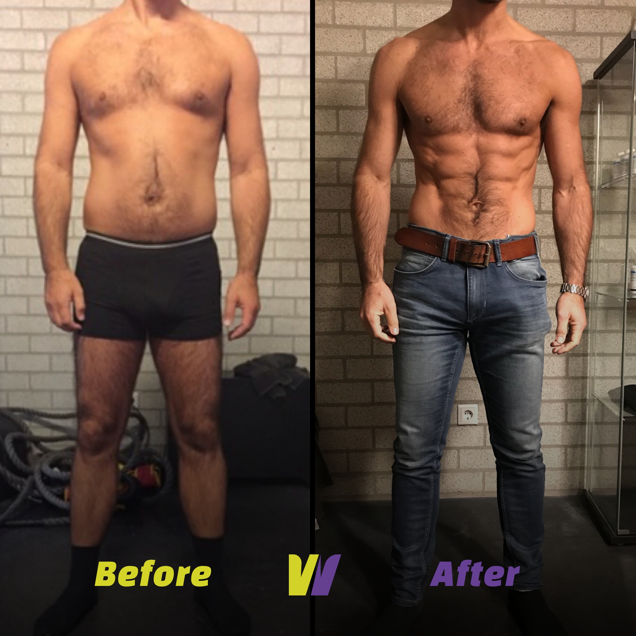 Personal Training transformatie — WE ARE Uden & Schijndel