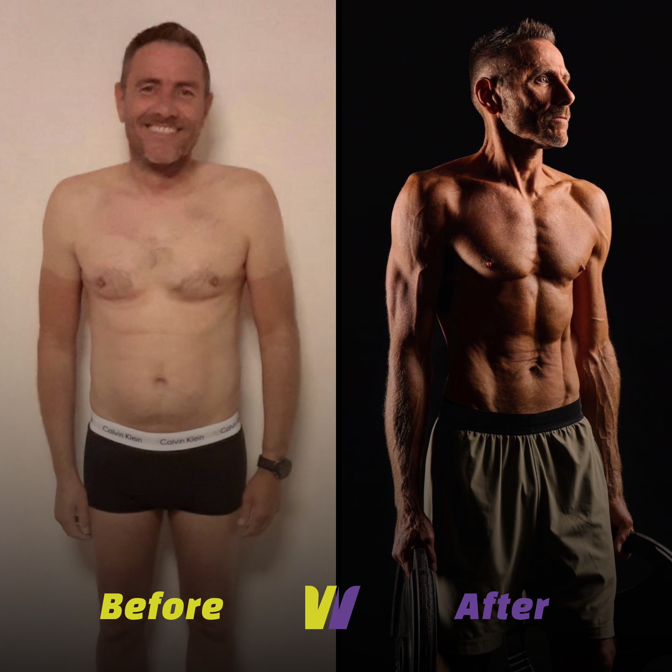 Transformatie na twaalf weken personal training, voorbeeld 5