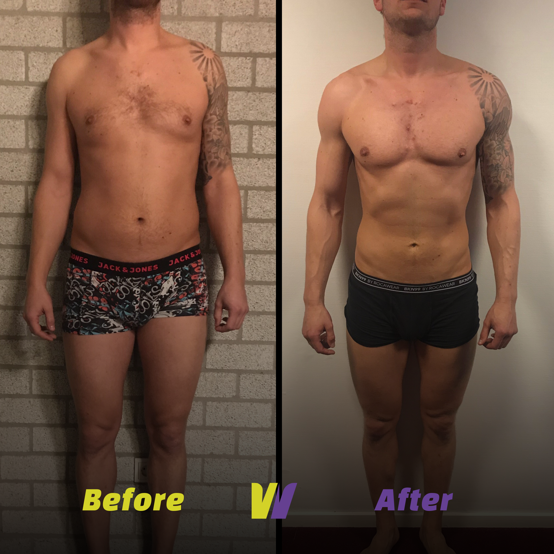 Personal Training transformatie — WE ARE Uden & Schijndel