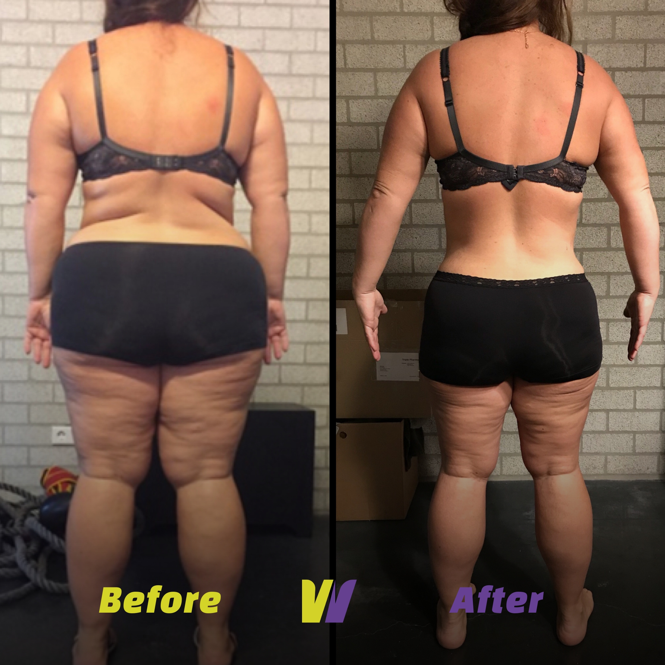 Transformatie na twaalf weken personal training, voorbeeld 8