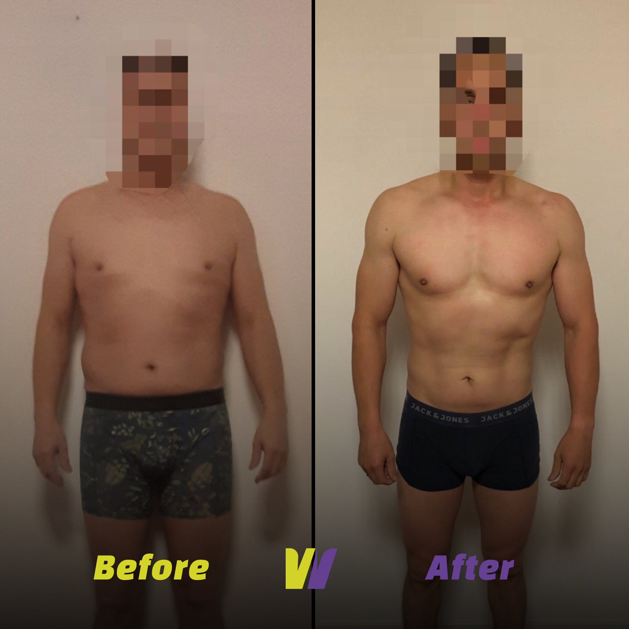 Personal Training transformatie — WE ARE Uden & Schijndel
